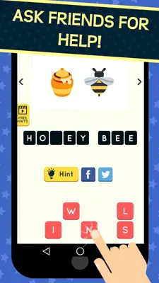 Emoji Quiz android App screenshot 1